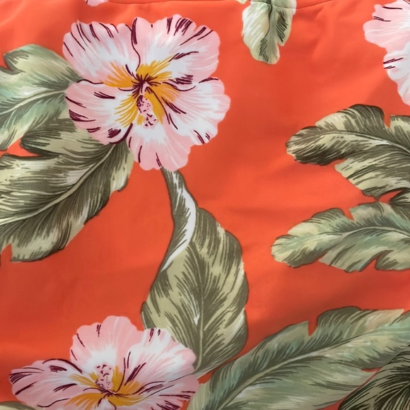 Xhilaration Floral Bikini Bottom hipster sz Medium - Picture 2 of 6